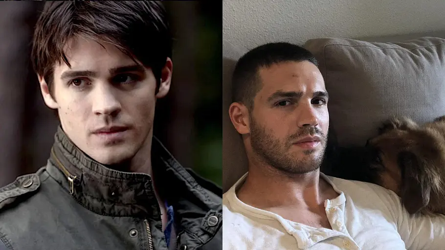 Der „The Vampire Diaries“-Cast damals und heute Links sehen wir Jeremy in einer Szene aus TVD, rechts ein Selfie von Steven.