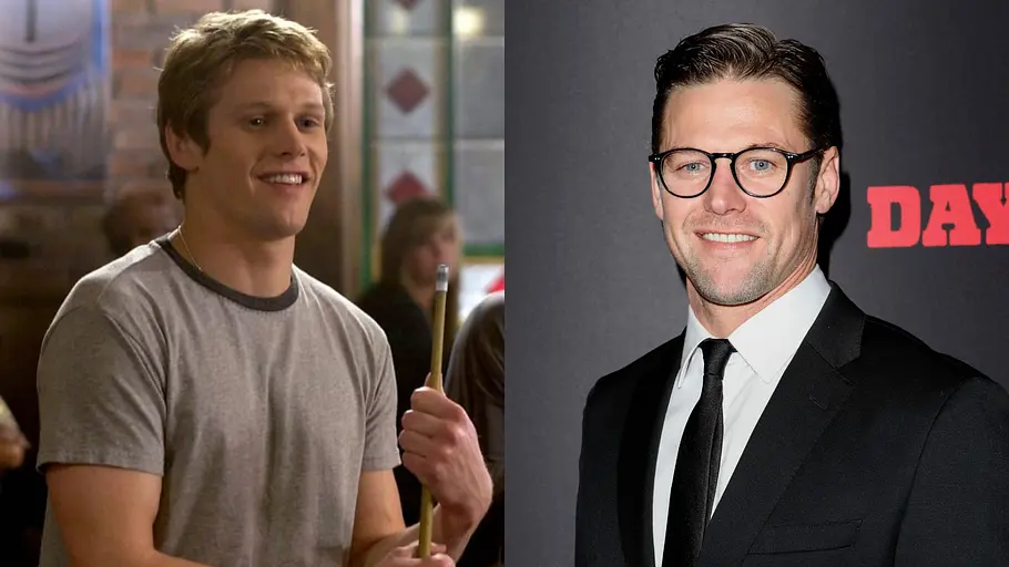 Der „The Vampire Diaries“-Cast damals und heute Links sehen wir Matt beim Billard spielen, rechts Matt mit Brille auf dem Red Carpet.
