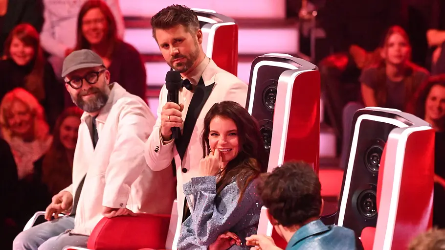The Voice-Aus für Thore Schölermann Thore Schölermann und die Coaches von The Voice of Germany