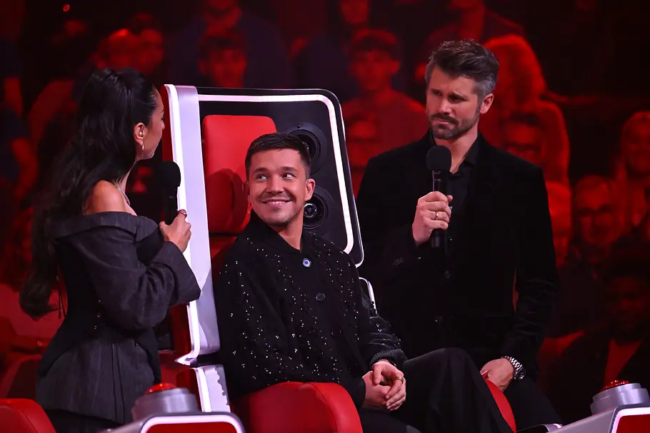 The Voice of Germany Nico Santos Nico Santos im Jury-Sessel im Halbfinale von The Voice of Germany