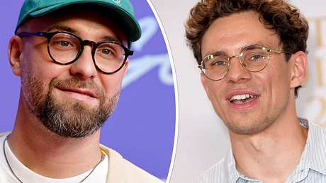 Mark Forster und Kamrad - Foto: IMAGO/ Panama Pictures/ Future Image (Collage)