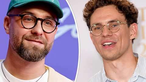 Mark Forster und Kamrad - Foto: IMAGO/ Panama Pictures/ Future Image (Collage)