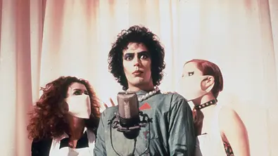 Tim Curry in der „Rocky Horror Picture Show“. - Foto: Imago/United Archives Tim Curry in der „Rocky Horror Picture Show“. - Foto: Imago/United Archives