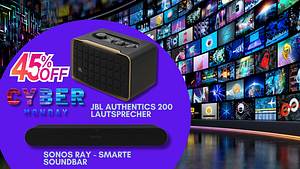 Tink Cyber Monday Deals: Sonos Ray und JBL Authentics 200 Lautsprecher - Foto: TVM/PR