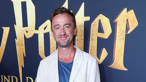 Tom Felton beim 10-jährigen Jubiläum von „Harry Potter und das verwunschene Kind“ in Hamburg. - Foto: IMAGO / APress International