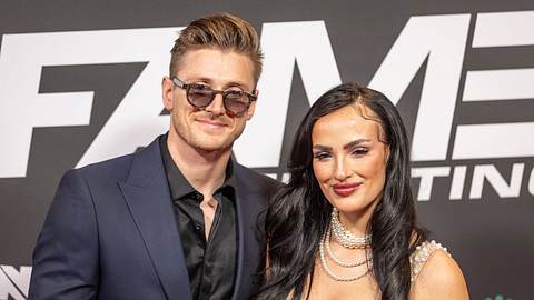 Tommy Pedroni und Paulina Ljubas posieren für die Kameras - Foto: IMAGO / Beautiful Sports
