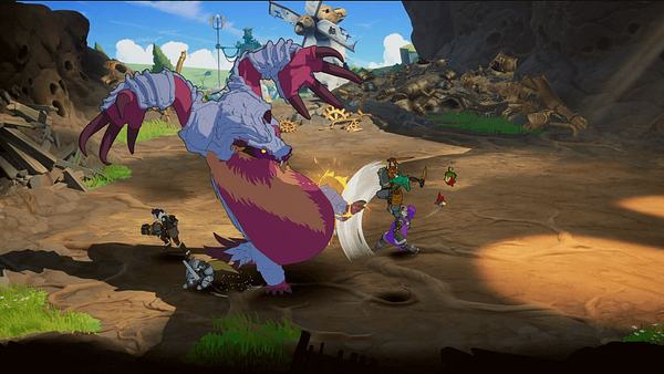 „Towerborne“: Die Rückkehr von Beat em Ups? | Gamescom 2024 - Foto: Stoic