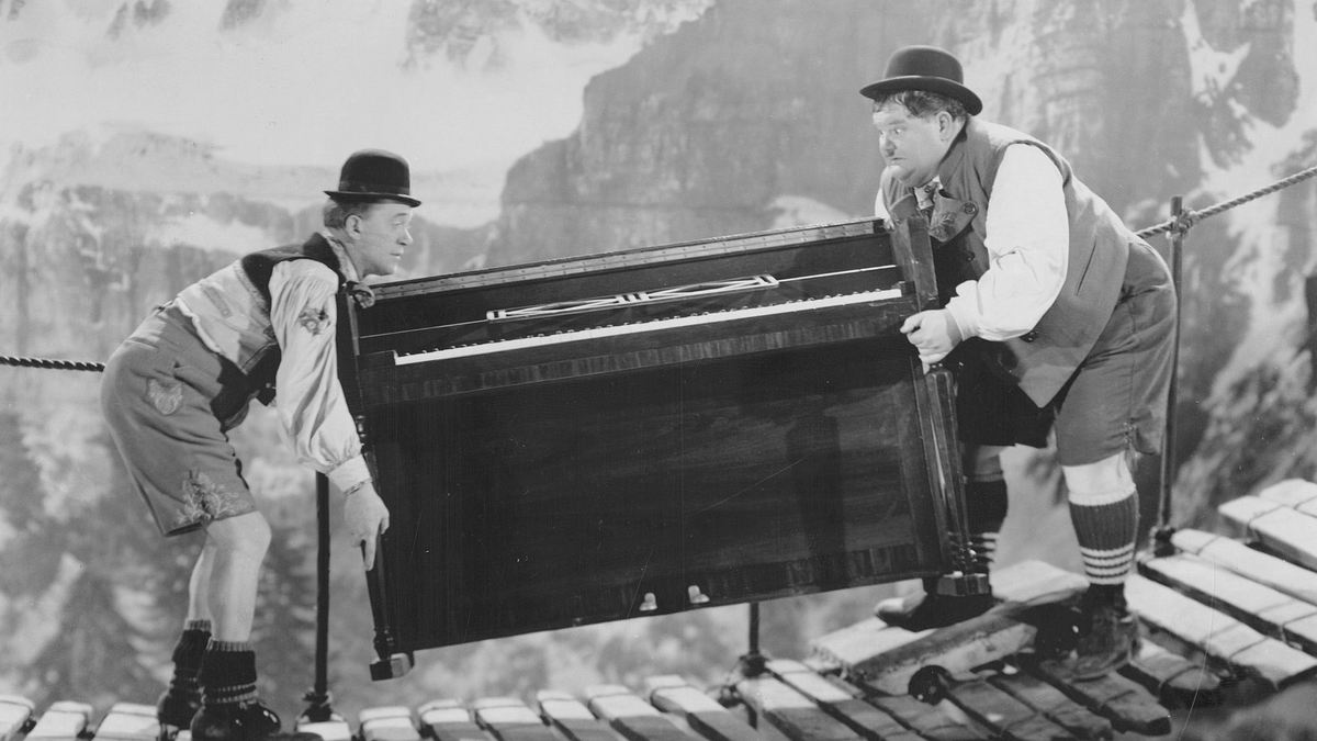 Dick und Doof als Salontiroler Dick und Doof als Salontiroler