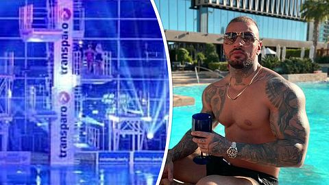 Vor Diogo Sangre gab es beim (TV total) Turmspringen schon viele Verletzungen - Foto: Instagram.com/diogosangre/prosieben