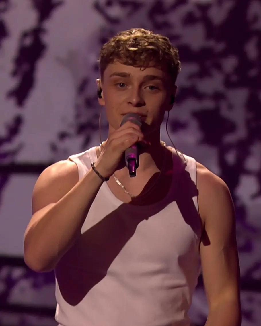 Tyrell Hagedorn im Finale Tyrell Hagedorn im DSDS-Finale
