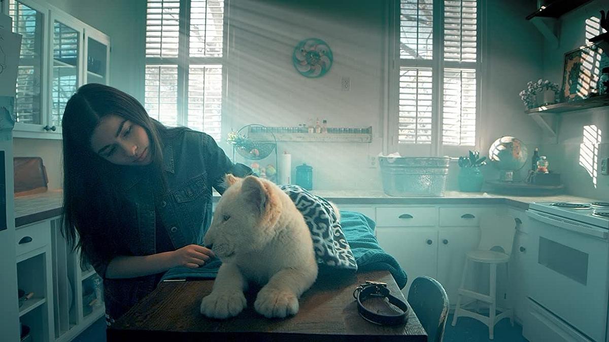 Lena and Snowball Lena and Snowball