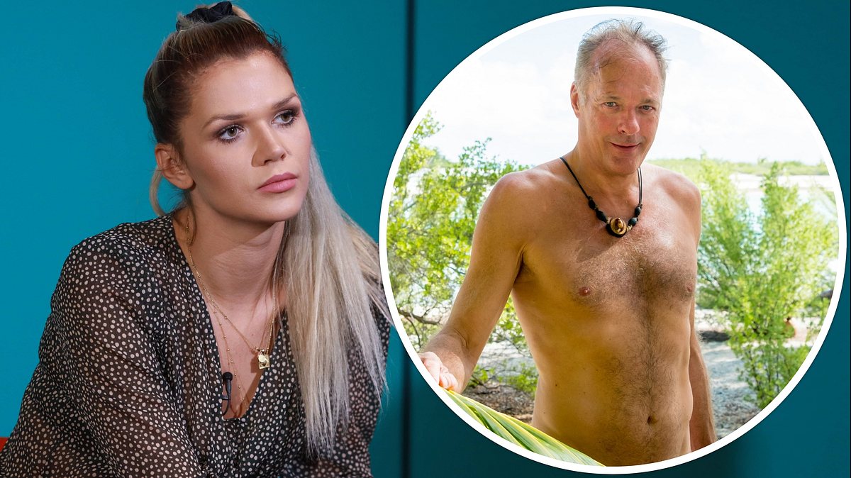 Streit Sara Kulka vs. Ronald Schill: Ungezeigte Szenen Collage: Links eine genervte Sara Kulka, rechts Ronald Schill nackt