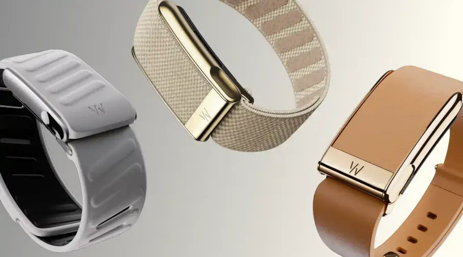 Fitness-Tracker Whoop mit unterschiedlichen Armbändern Fitness-Tracker Whoop mit unterschiedlichen Armbändern