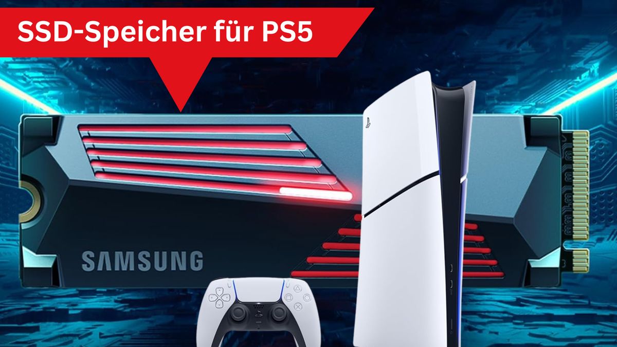 PS5 SSD-Speicher