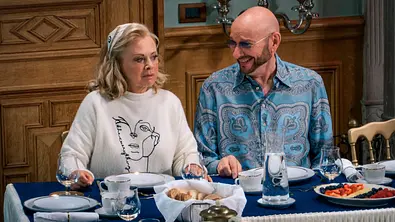 Marijke Amado und Ralph Morgenstern am Frühstückstisch. - Foto: RTL Marijke Amado und Ralph Morgenstern am Frühstückstisch. - Foto: RTL