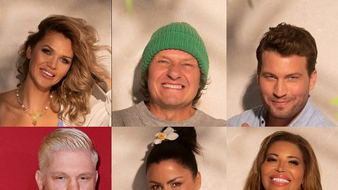 Sara Kulka, Manni Ludolf, Raúl Richter, Seven, Jasmin Herren und Patricia Blanco schaffen es ins Villa der Versuchung-Finale.  - Foto: IMAGO / Future Image und Joyn