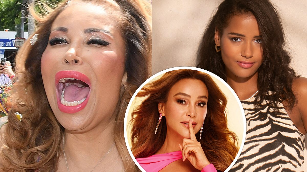 Collage von Jasmin Herren, Brenda Brinkmann und Verona Pooth Collage von Jasmin Herren, Brenda Brinkmann und Verona Pooth