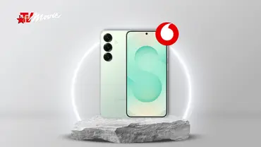 Sichere dir jetzt diesen Mega-Samsung-Deal bei Vodafone! - Foto: Samsung Galaxy S25 mit Vodafone-Tarif