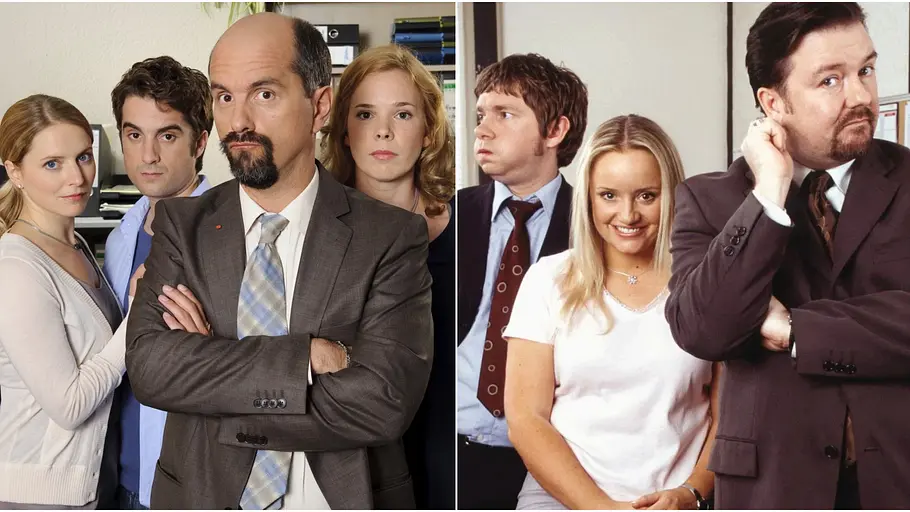 Die Besetzung von „Stromberg“ und „The Office“.