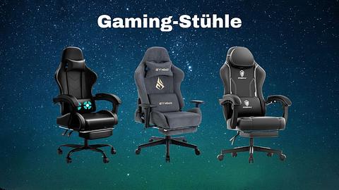 Auf der Suche nach einem Gaming-Stuhl? Diese Modelle sind ideal für lange Zock-Sessions - Foto: TVMovie / PR