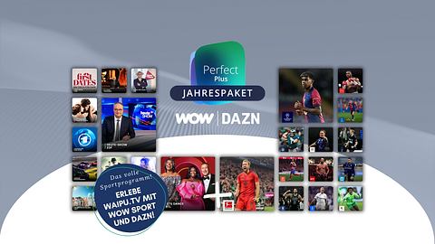 Waipu.tv mit DAZN Unlimited und WOW Live Sport - Foto: TVMovie / PR