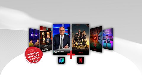 Waipu.tv und Netflix Oster-Deal - Foto: TVMovie / PR