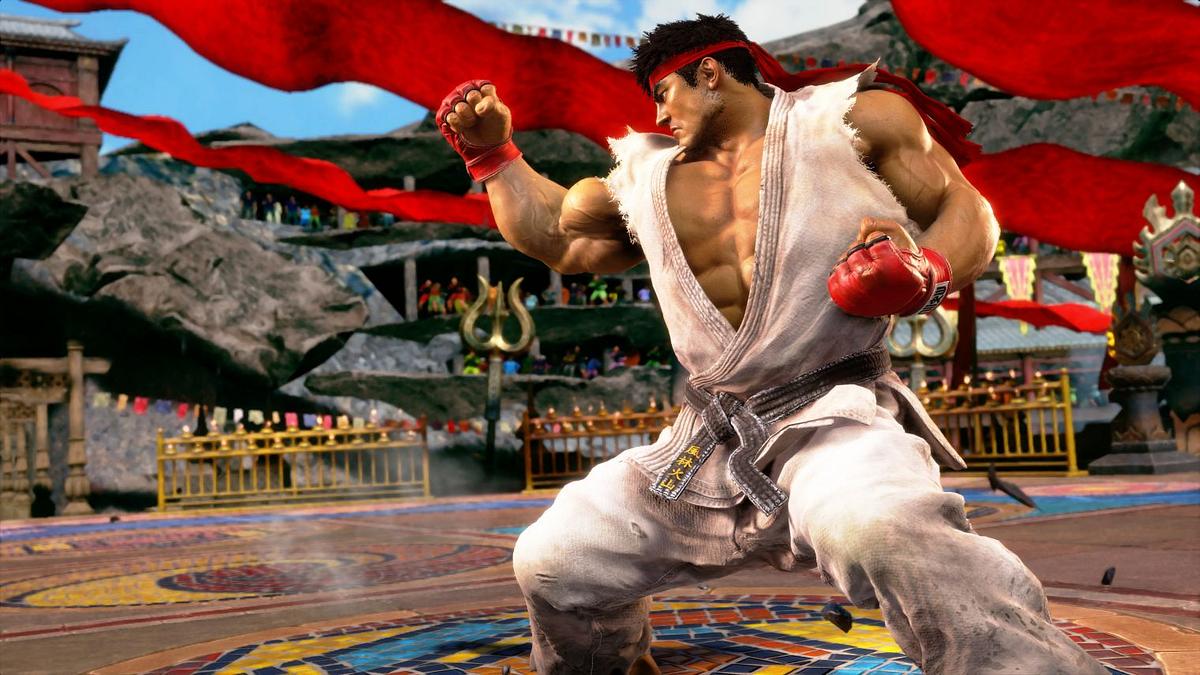 Street Fighter Ryu aus dem Spiel Street Fighter.