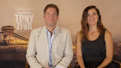 Michael Weatherly (Tony DiNozzo) und Cote de Pablo (Ziva David). - Foto: maz&movie / Paramount+