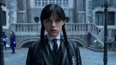Jenna Ortega als Wednesday Addams in Staffel 2 der Netflix-Serie „Wednesday“ - Foto: Netflix