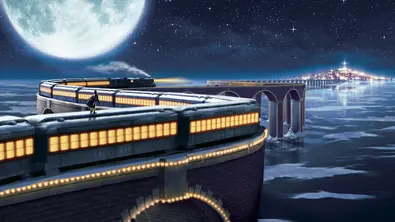 Der Polarexpress auf dem Weg zum Nordpol. - Foto: TMDB