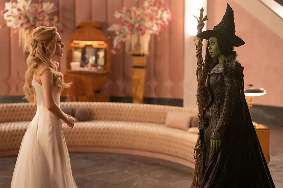 Wicked Teil 2 Ariana Grande spielt Glinda und Cynthia Erivo spielt Elphaba in WICKED FOR GOOD unter der Regie von Jon M. Chu.