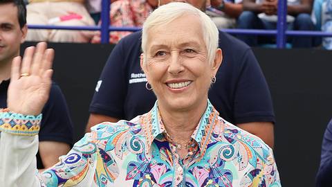 Martina Navratilova lächelt - Foto: IMAGO / GEPA pictures