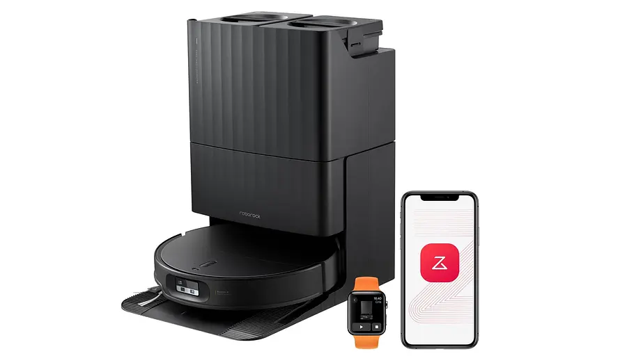 Roborock Qrevo Edge 2 in der Ladestation Roborock Qrevo Edge 2 in der Ladestation
