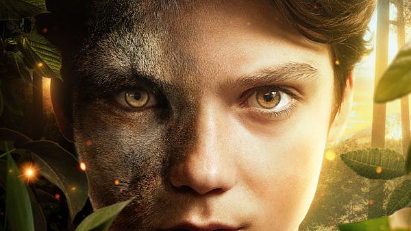 Filmplakat Woodwalkers, Gesicht eines Jungen, das zur Hälfte Puma ist - Foto: STUDIOCANAL