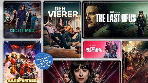 WOW Mega-Angebot 40 % sparen im April - Foto: TVMovie / PR