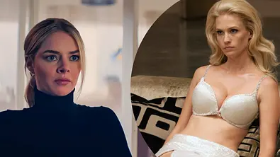 Man sieht eine Collage von Samara Weaving und January Jones. - Foto: IMAGO / Landmark Media und Mary Evans Man sieht eine Collage von Samara Weaving und January Jones. - Foto: IMAGO / Landmark Media und Mary Evans