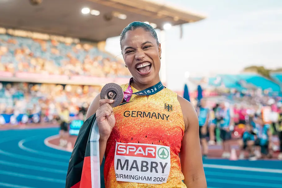Yemisi Mabry Yemisi Mabry (MTG Mannheim, Kugelstossen Frauen), GBR, Leichtathletik, Athletics, European Athletics Championships 2026, Leichtathletik Europameisterschaft 2026, Birmingham 2026