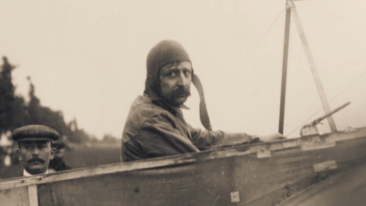 Mit fliegender Kiste über den Kanal: Louis Blériot Mit fliegender Kiste über den Kanal: Louis Blériot