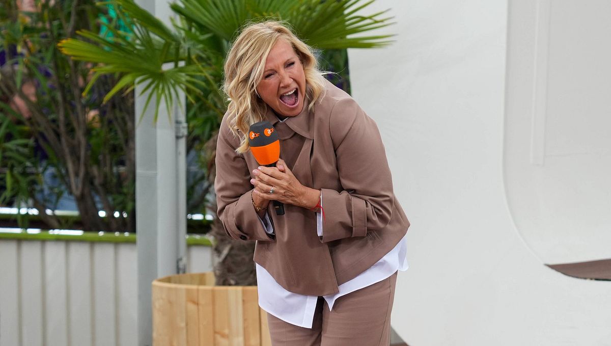 ZDF-Fernsehgarten: Andrea Kiewel von Sicherheitsbestimmungen verwundert ZDF-Fernsehgarten: Andrea Kiewel von Sicherheitsbestimmungen verwundert
